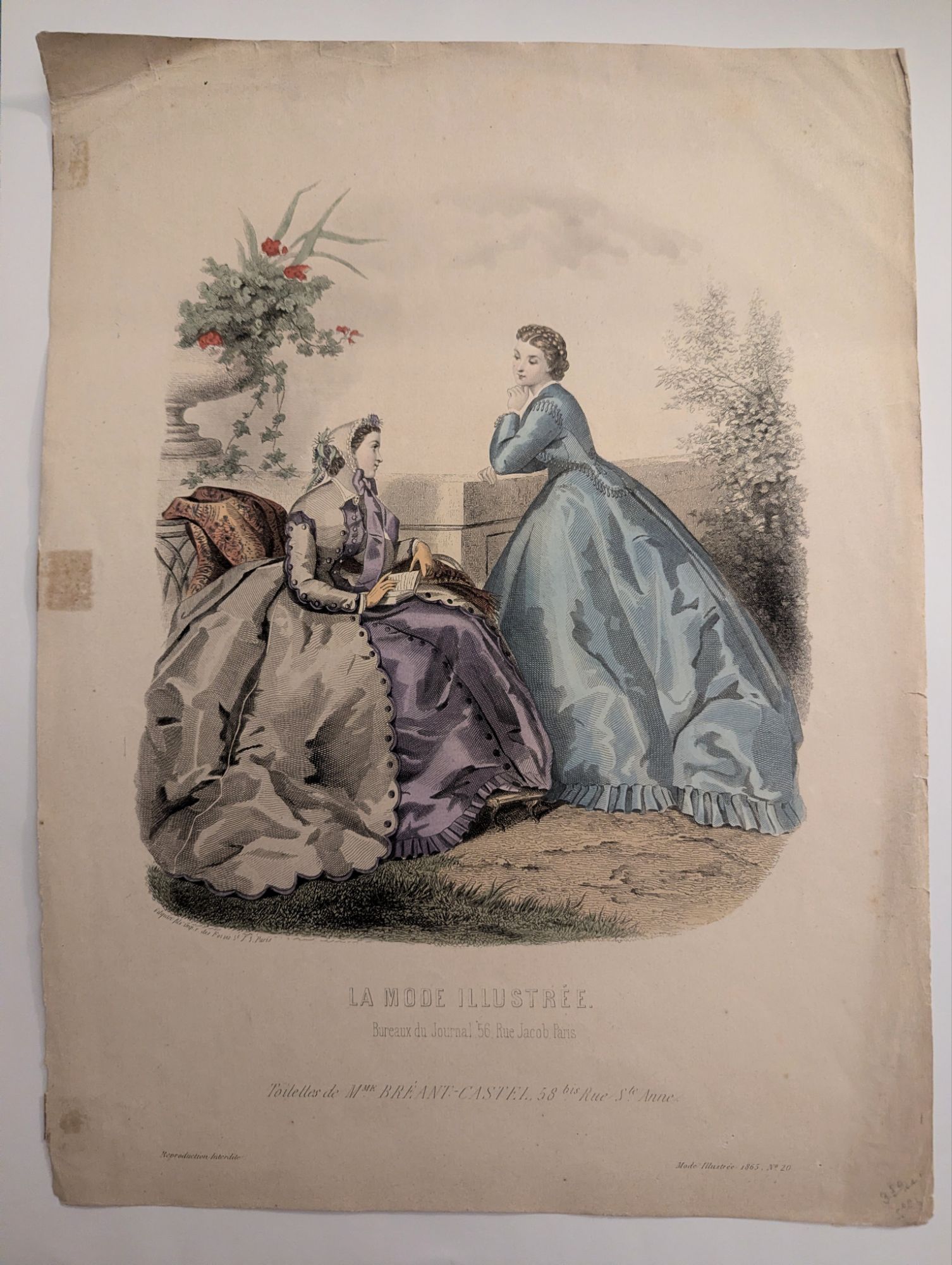 La Mode Illustrée, May 14, 1865 – Mimic of Modes